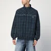 Martine Rose Tartan-pattern Nylon Bomber Jacket In Black