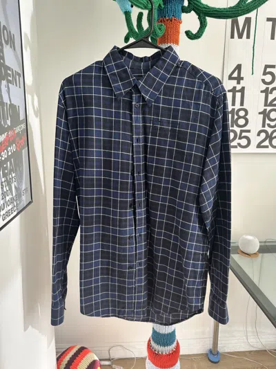 Pre-owned Martine Rose Tartan Shirt In Multi