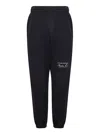 Martine Rose Logo Print Slim-leg Track Pants In Black