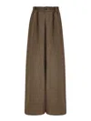 Martine Rose Trousers In Brown
