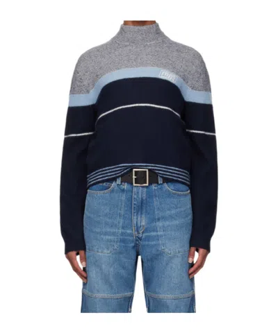 Martine Rose Turtleneck Sweater In Black