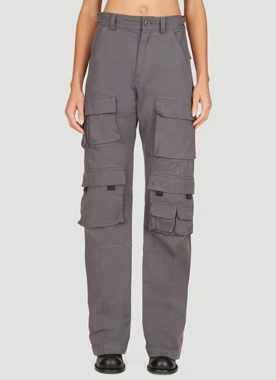 MARTINE ROSE TWIST SEAM CARGO PANTS