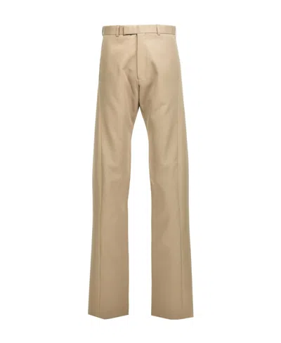MARTINE ROSE TWIST-SEAM TAILORED TROUSERS