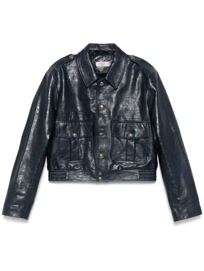 Martine Rose Uniform Jacket In Blue