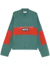 Martine Rose Green Oversized Sweater In Green