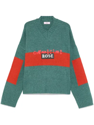 MARTINE ROSE V-NECK SWEATER
