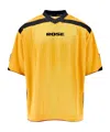Martine Rose Yellow Printed Rugby T-shirt In Yellow
