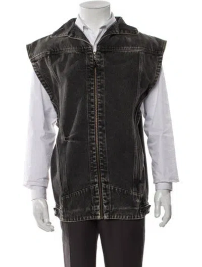 Pre-owned Martine Rose Vest W/ Tags In Gray