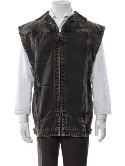 Pre-owned Martine Rose Vest W/ Tags In Gray