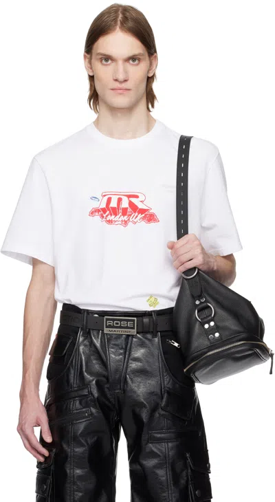 Martine Rose White Classic T-shirt