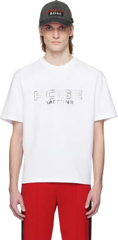 Martine Rose White Classic T-shirt