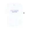 Martine Rose Regular Fit Crew Neck Short Sleeve Top In White