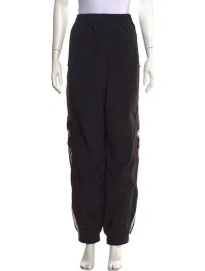 Pre-owned Martine Rose Wide Leg Pants In Black