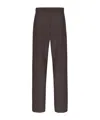 Martine Rose Wide-leg Sweatpants In Brown