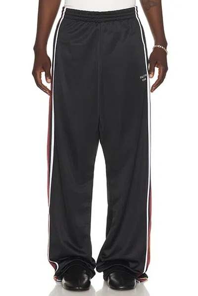 Martine Rose Wide Leg Track Pant In Animal Print