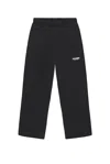 Martine Rose Wide Leg Track Pant In Black