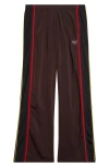 Martine Rose Wide Leg Track Pants In Brown
