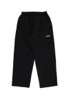 Martine Rose Wide Leg Trackpant Black In Black