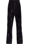 Martine Rose Wide Leg Trackpants In Black