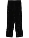 Martine Rose Wide-leg Trousers In Black