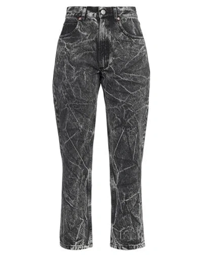 Martine Rose Woman Jeans Black Size M Cotton
