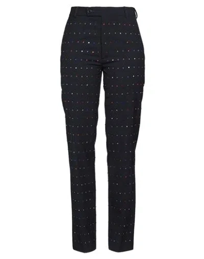 Martine Rose Woman Pants Midnight Blue Size 10 Virgin Wool