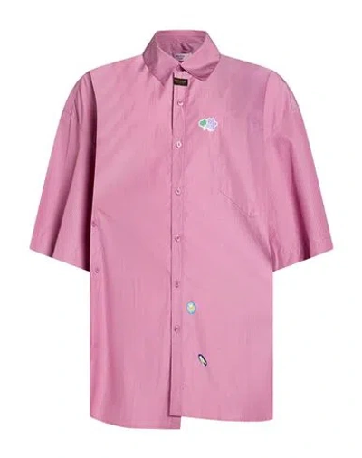 Martine Rose Woman Shirt Antique Rose Size M Cotton In Pink