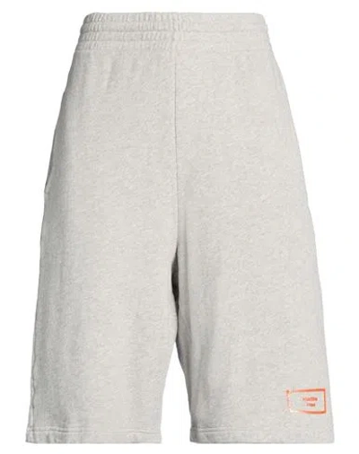 Martine Rose Woman Shorts & Bermuda Shorts Light Grey Size L Cotton In Gray