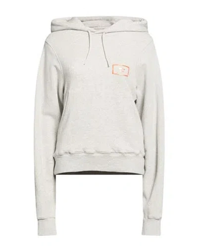 Martine Rose Woman Sweatshirt Light Grey Size M Cotton In Neutral