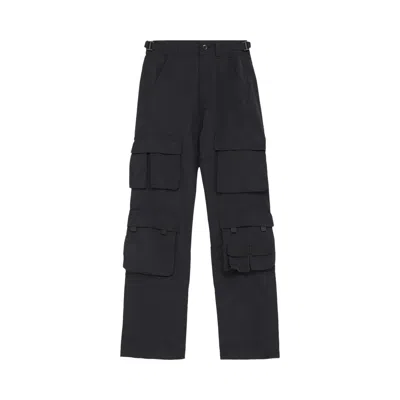 Pre-owned Martine Rose Woven Twist Seam Cargo Trouser 'black' | Men's Size 48