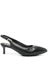 Martine Rose X Clarks 60mm Cur Pumps In Black