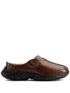 Martine Rose X Clarks Clog Sneakers In Brown