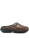 Martine Rose Brown Clarks Edition Loafers In Brown
