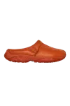 Martine Rose X Clarks Leather Clog Orange In Orange