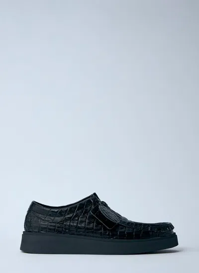 Martine Rose X Clarks Torview Lace-up Shoes In Black