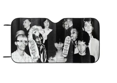 Pre-owned Martine Rose Sun Shade Car Window Visor People Art In Black from Grailed