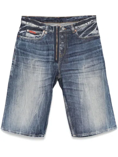 MARTINE ROSE MARTINE ROSE ZIP JEAN SHORT