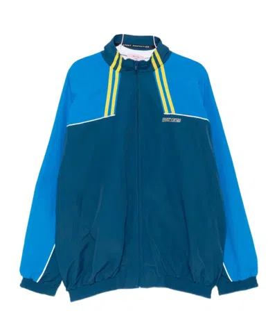 Martine Rose Zipped Jacket In Blue