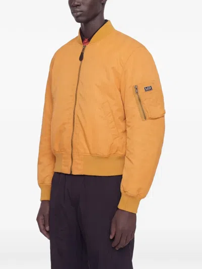 Martine Rose Bomber Jacket With Ribbed Trims In Multi