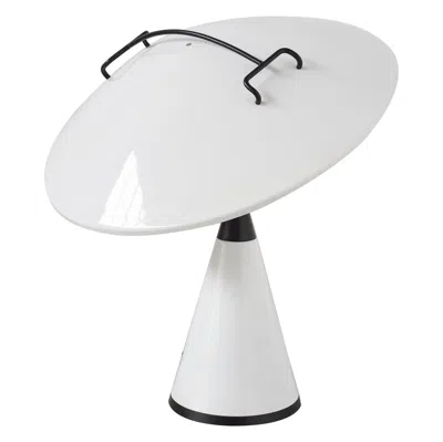Pre-owned Martinelli Luce 676 Radar Table/floor Lamp By Elio Martinelli For , Italy 1970s. In Transparent