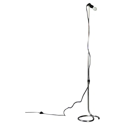 Pre-owned Martinelli Luce Adjustable  Floor Lamp In Transparent