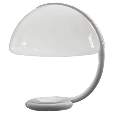 Pre-owned Martinelli Luce Elio Martinelli For  Serpente Table Lamp, Italy 1960s In Transparent