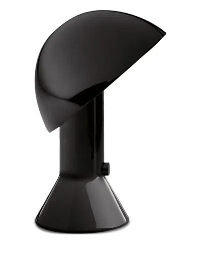 Martinelli Luce Elmetto Dome-shaped Table Lamp In Black