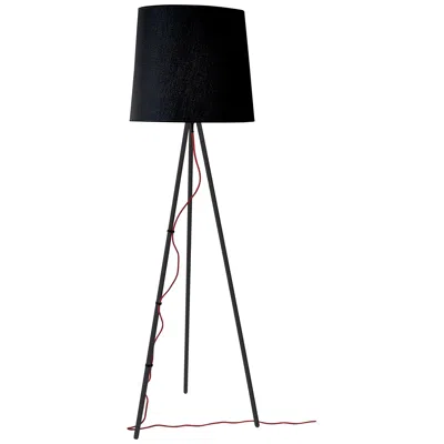 Pre-owned Martinelli Luce Eva 2270 Floor Lamp With Black Body By Emiliana Martinelli