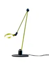 Martinelli Luce L'amica Adjustable-arm Ring-light Desk Lamp (115cm X 12cm) In Green