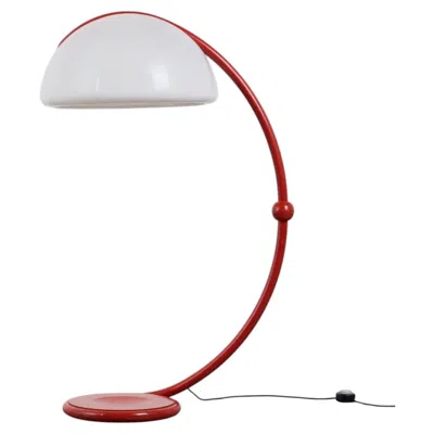 Pre-owned Martinelli Luce Serpente Floor Lamp By Elio Martinelli For  In Transparent