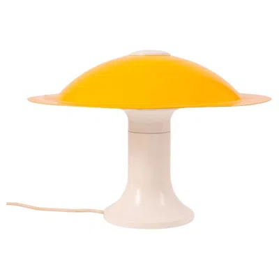 Pre-owned Martinelli Luce Vintage 1970s Yellow Table Lamp Martinelli Design