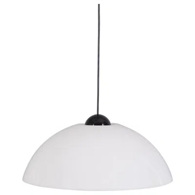 Pre-owned Martinelli Luce Vintage 1980s Plastic Pendant Lamp By  In Clear