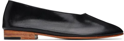 Martiniano Black Glove Ballerina Flats