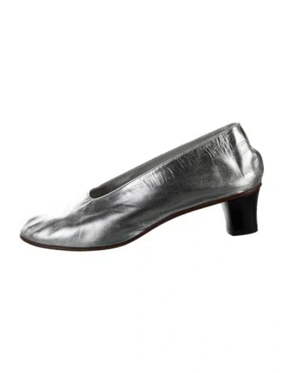 Pre-owned Martiniano Leather Flats